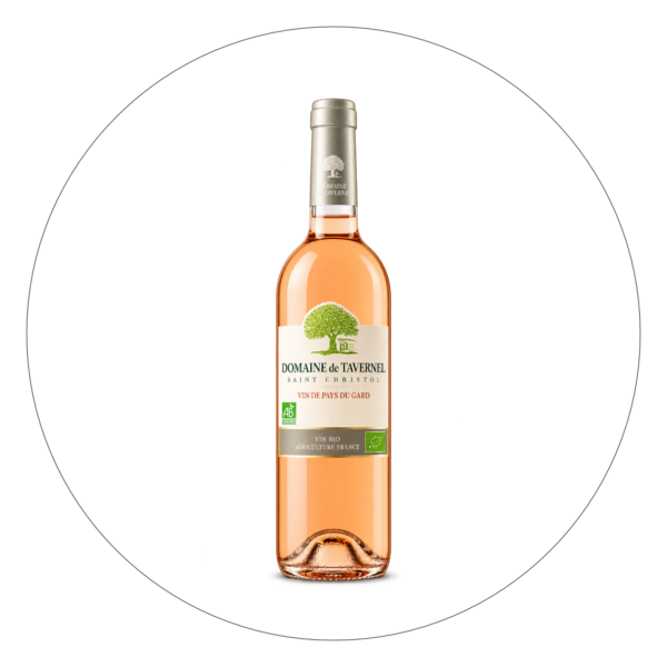 36. Domaine de Tavernel Rosé Vin de Pays du Gard 75cl.
